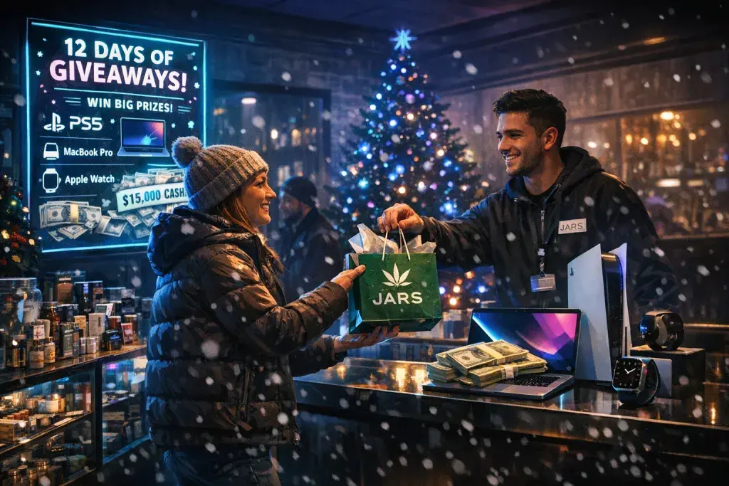 JARS Cannabis Launches 12 Days of Giveaways to Celebrate Holidays in Metro Detroit