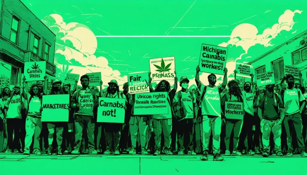 Michigan Cannabis Sector Tackles Strikes, Recalls, and Marketing Innovation