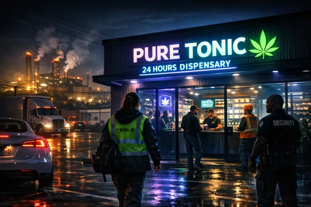 Pure Tonic Opens Storey County's First 24-Hour Cannabis Dispensary