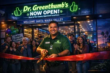Dr. Greenthumb’s Opens Third Approved Cannabis Dispensary in Orcutt