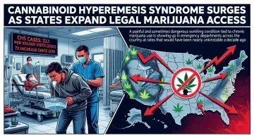 Cannabinoid Hyperemesis Syndrome Surges as States Expand Legal Marijuana Access